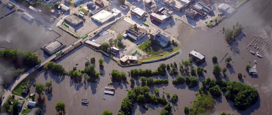 Huron, MI commercial storm cleanup